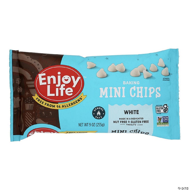 Enjoy Life – Mini Chips Wht Bkng Chocolate – Case of 12-9 OZ