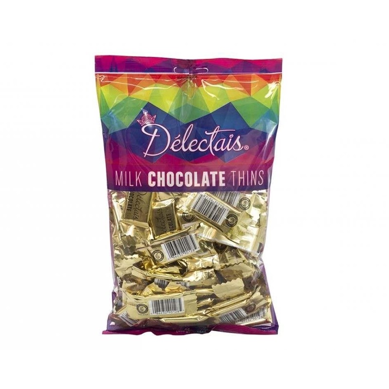 Gold Delectais Milk Chocolate Thins