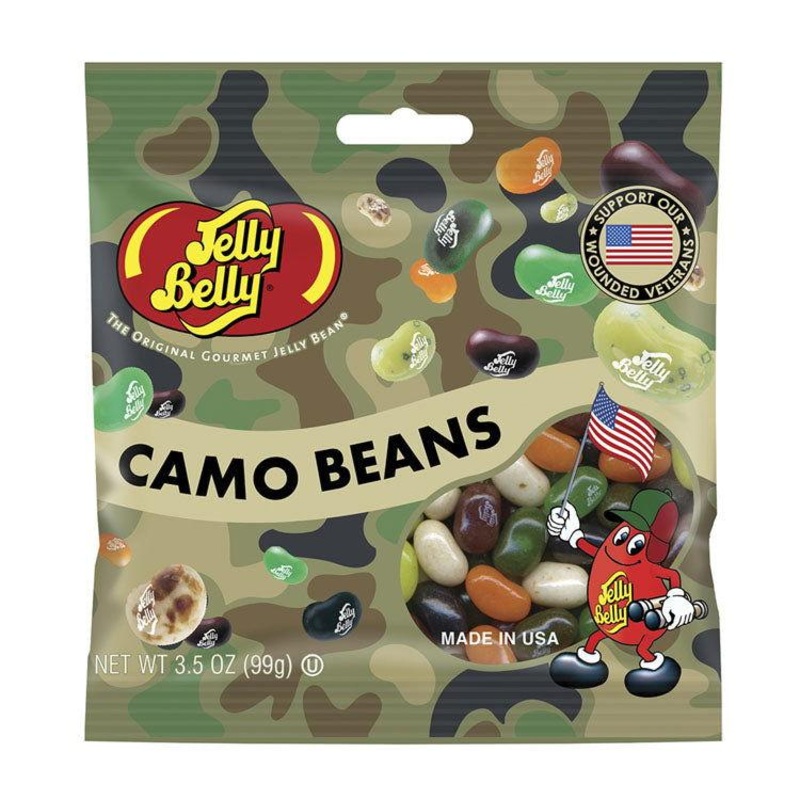 Jelly Belly Camo Beans 3.5 oz. Bag
