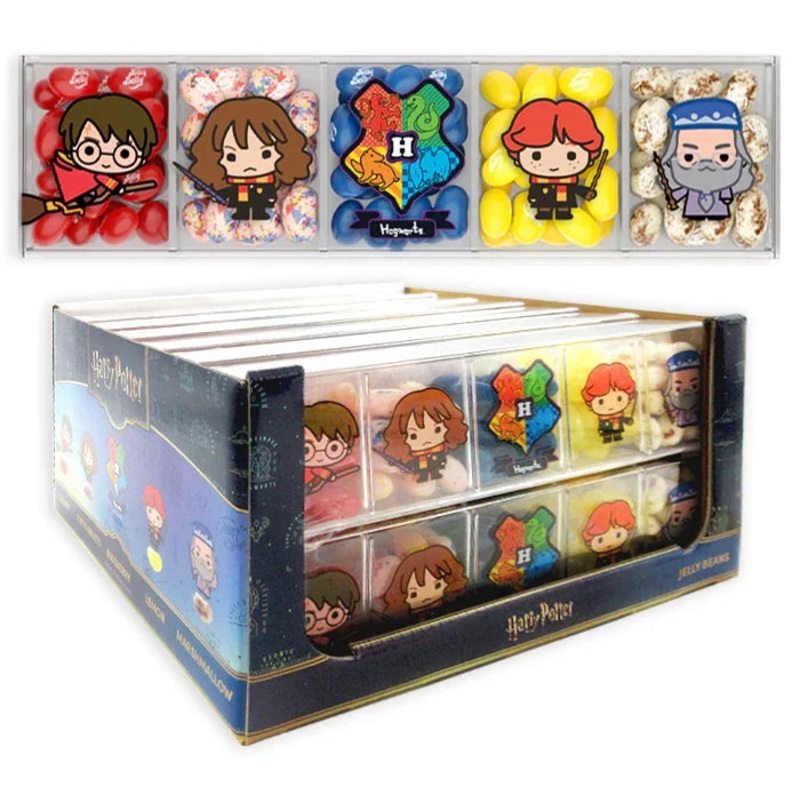 Jelly Belly Harry Potter 5 Flavor Gift Box: 12-Piece Display