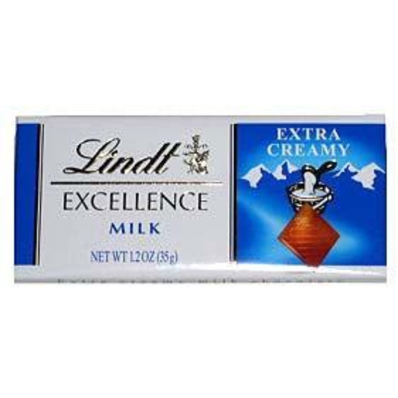 Lindt Excellence Extra Creamy Milk Chocolate