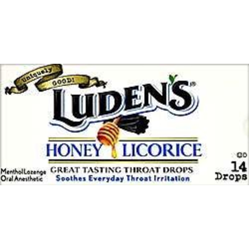 Ludens Honey Licorice Drops