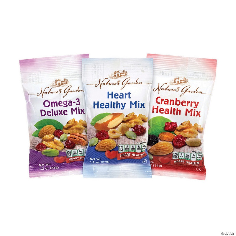 NATURE’S GARDEN Healthy Snack Mix Variety, 1.2 oz, 50 Count