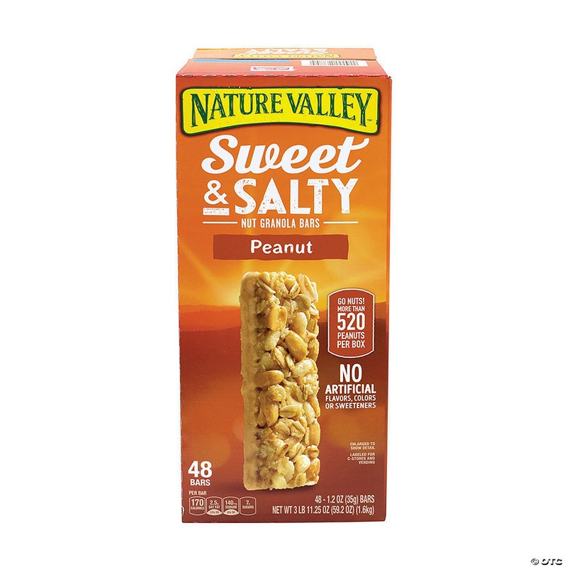 Nature Valley Sweet & Salty Nut Granola Bars Peanut, 1.2 oz, 48 Count