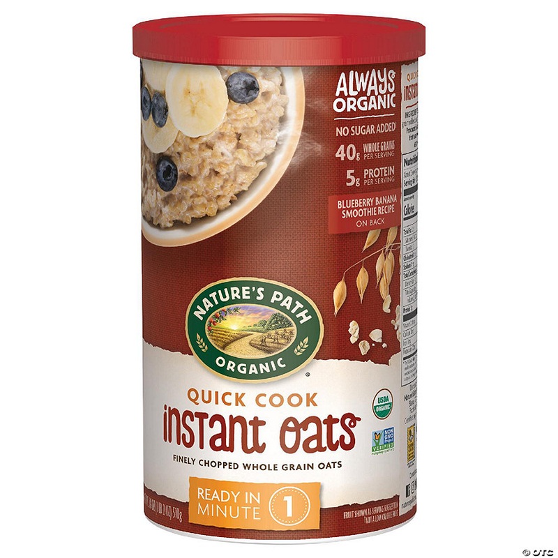 Natures Path Oatmeal Quick Organic 18 oz (Pack of 6)