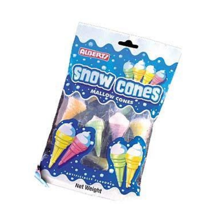 Snow Cones Mallow Cones Bags