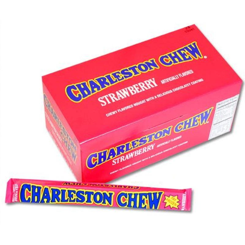 Tootsie Charleston Chews Strawberry 24ct