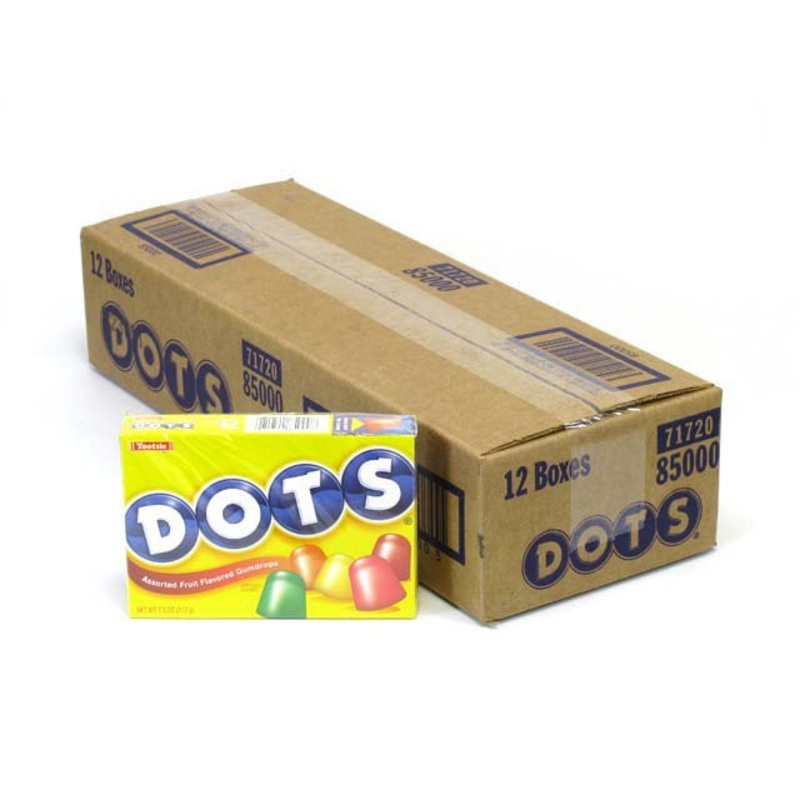 Tootsie Dots 7.5oz Theater Box 12ct