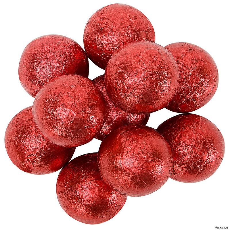 24 lbs. Palmer Double Chocolate Balls in Red Wrapper – 888 Pc.