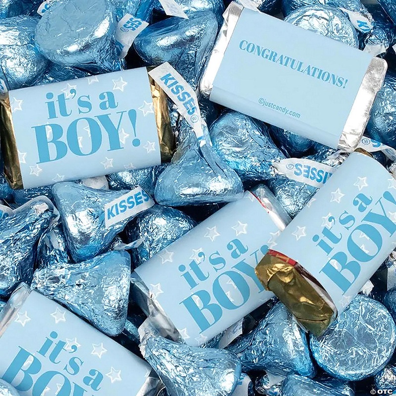 36 oz. Its a Boy Hersheys Chocolate Candy Mix – 117 Pc.