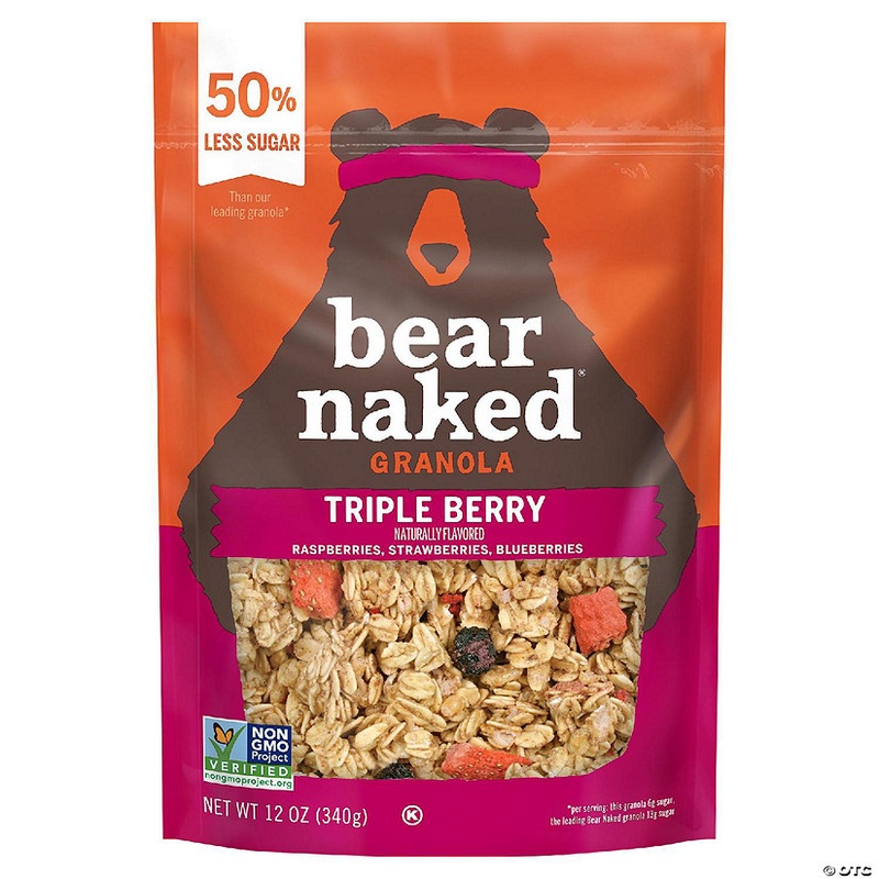 Bear Naked Granola Triple Berry Crunch 12 Oz (Pack of 6)
