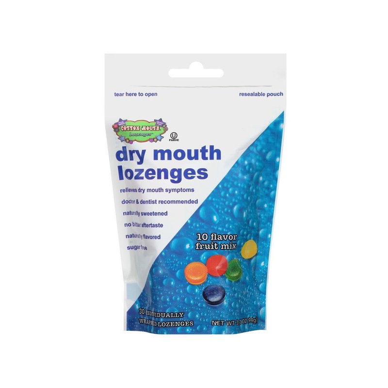 Cotton Mouth Dry Mouth Lozenges Bags