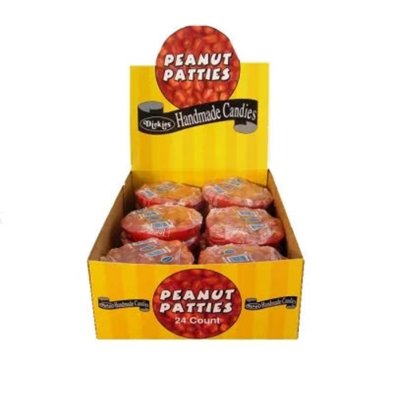 Dickies Peanut Pattie Bars: 24-Piece Display
