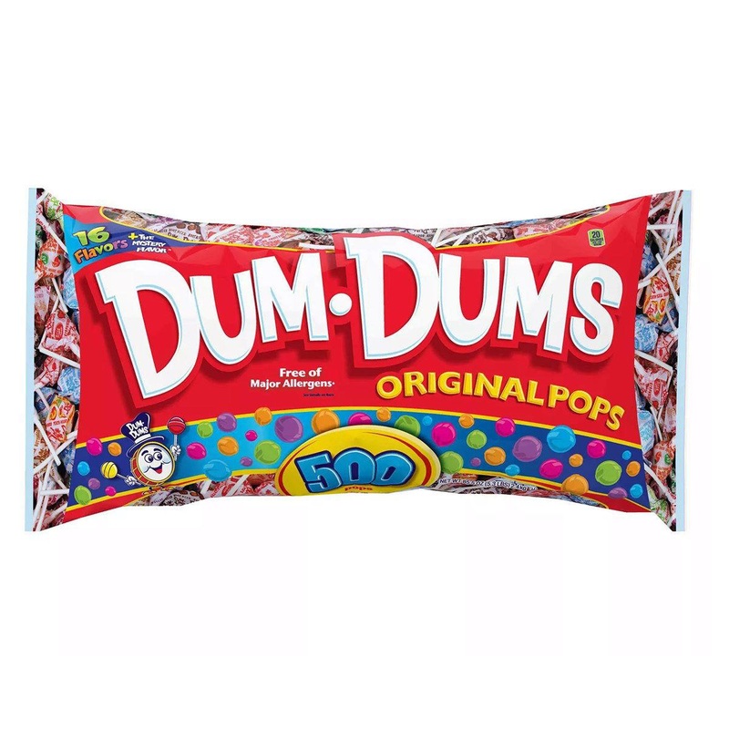 Dum Dums Original Mix 500 Count Bag