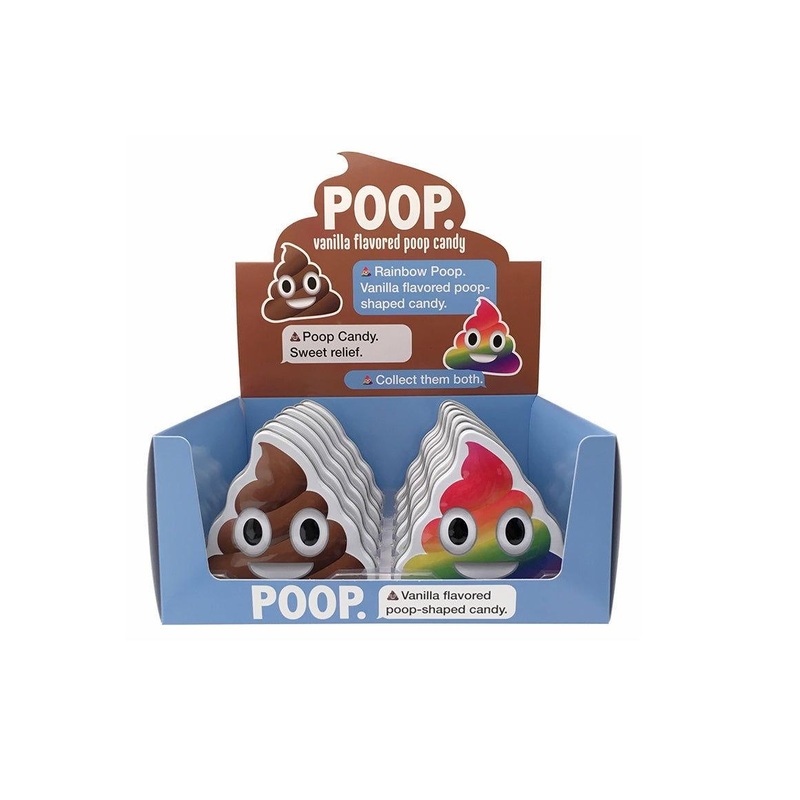 Emoticandy Poop Candy Tins