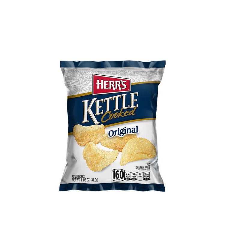 Herr’s Original “Kettle Cooked” Potato Chips Bag