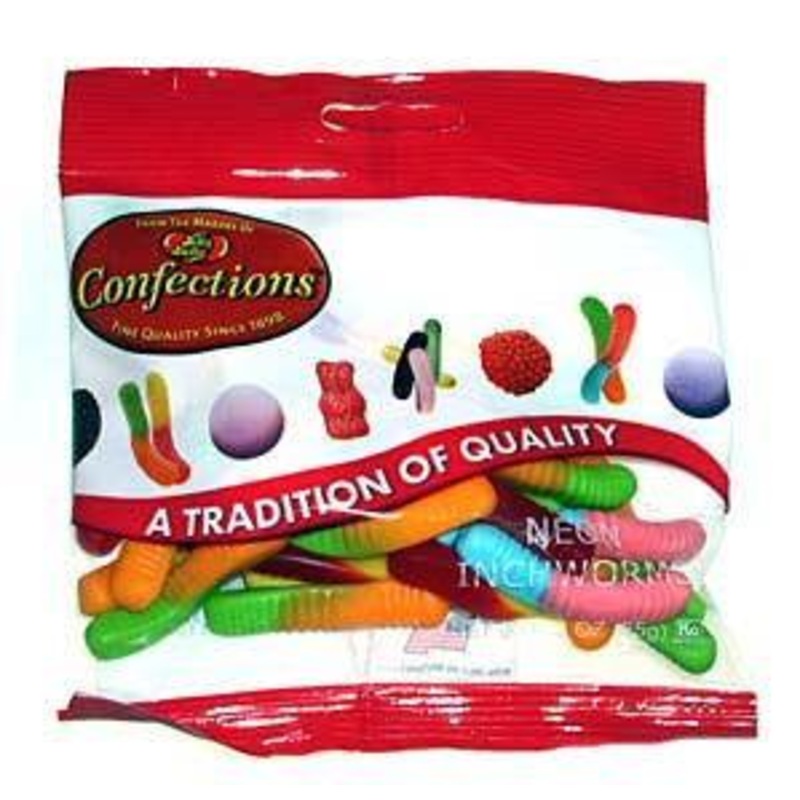 Jelly Belly – Neon Inch Worms Gummies Bags