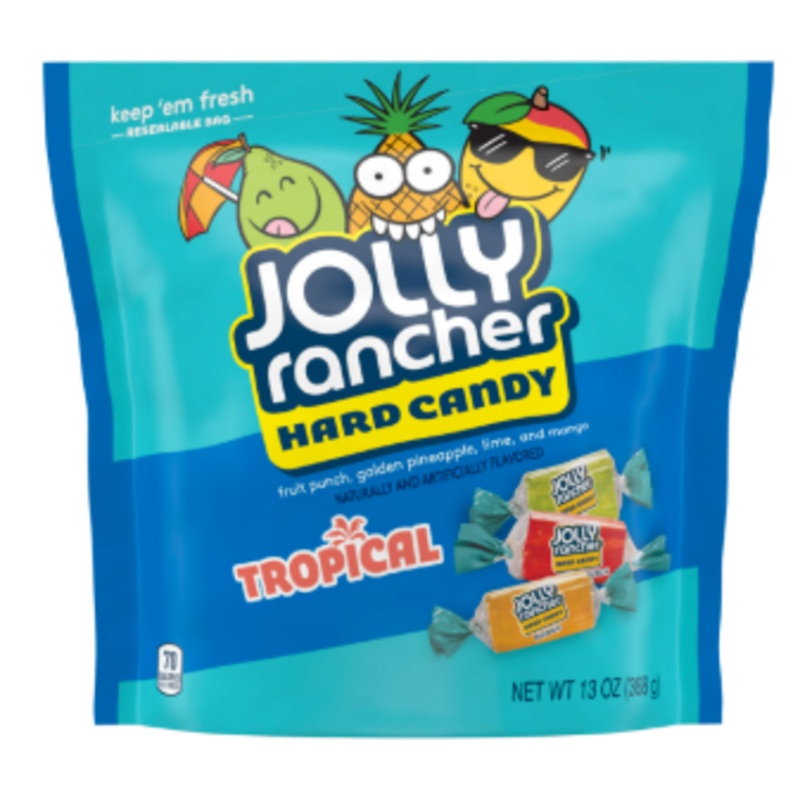 Jolly Rancher Tropical Pouch 13oz 8ct