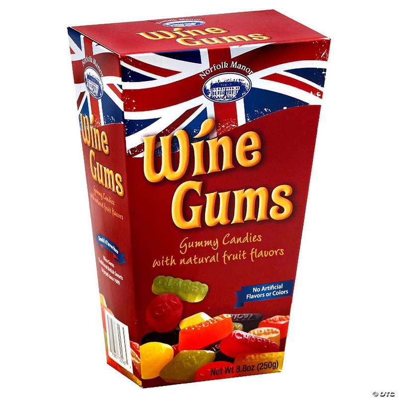 Norfolk Manor Candy Gum Wine 8 Oz (Pack Of 12)