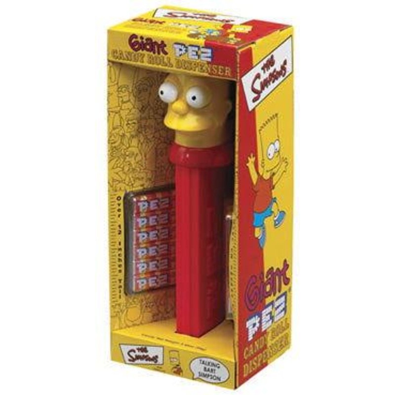 Pez Bart Simpson Dispenser Jumbo
