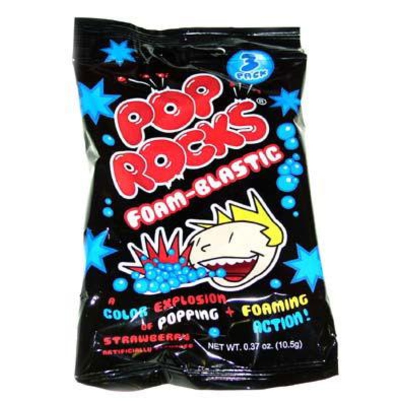 Pop Rocks Foam Blastic