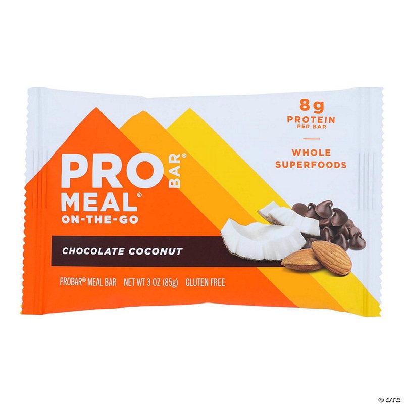 Probar Organic Chocolate Coconut Bar – Case of 12 – 3 oz