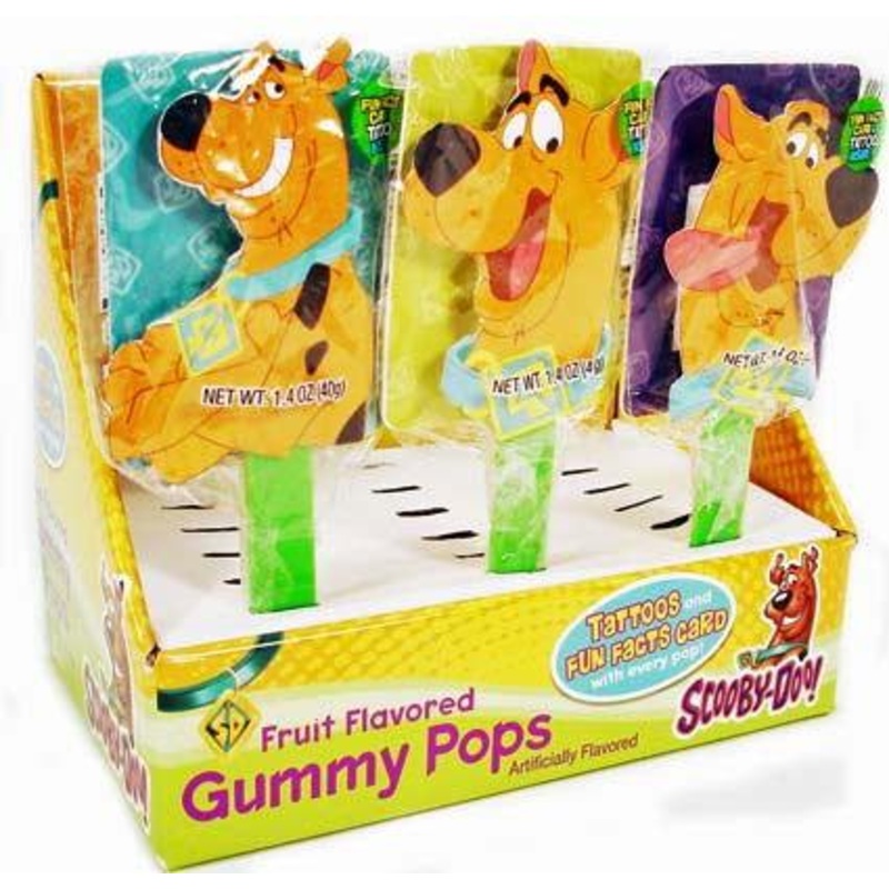 Scooby Gummy Pops