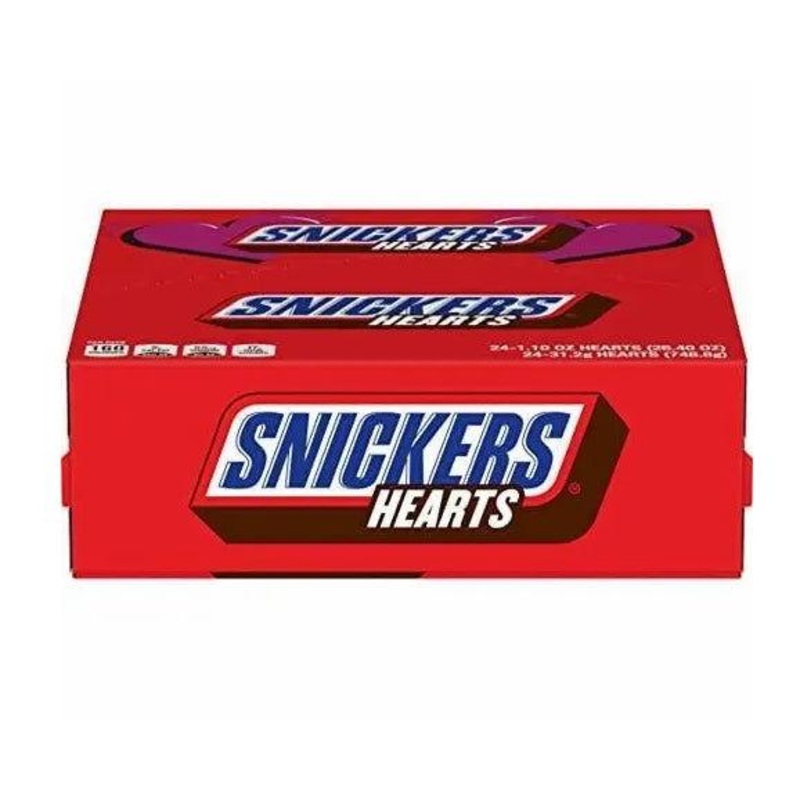 Snickers Valentine’s Heart