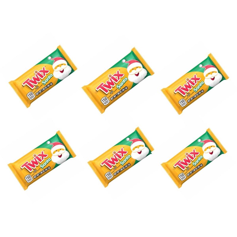 Twix Santas 1.06 oz 6 Pack
