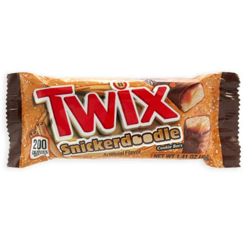 Twix Snickerdoodle Candy Bars: 20-Piece Box