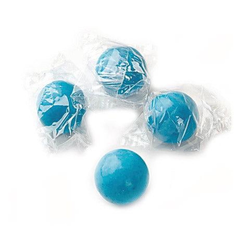 Wrapped Caribbean Blue Gumballs