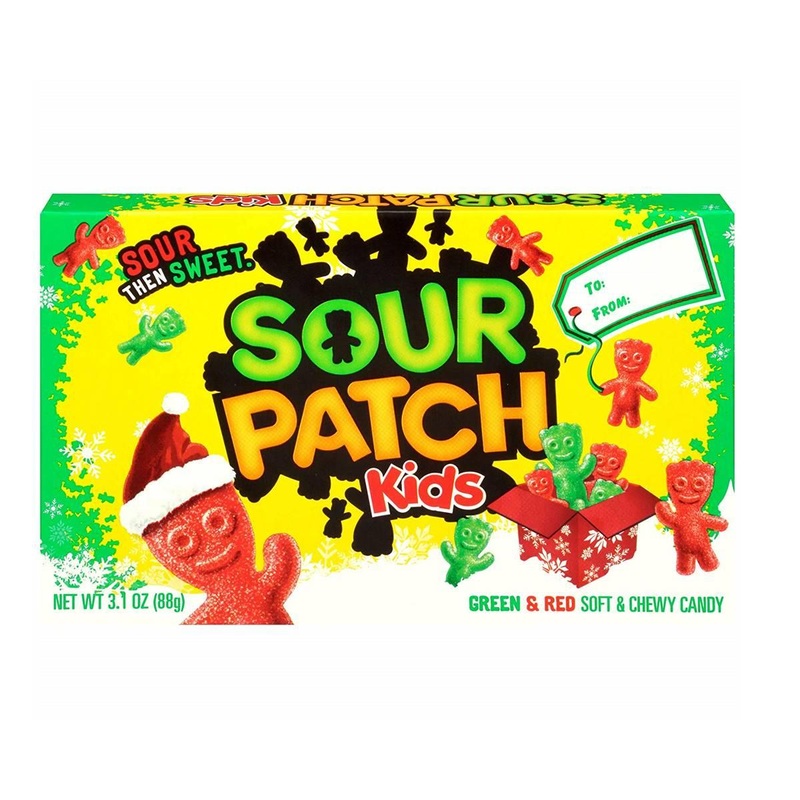 Christmas Sour Patch Theater 3.1 oz. Box