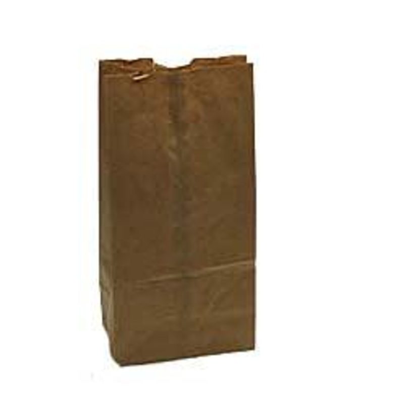 Eight Pound Brown Paper Bags