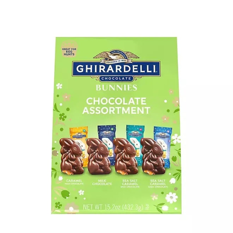 Ghirardelli Chocolate Bunnies Assortment: 15-Ounce Bag