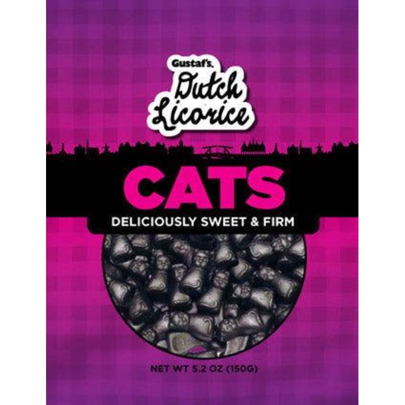 Gustaf’s Black Licorice Cats