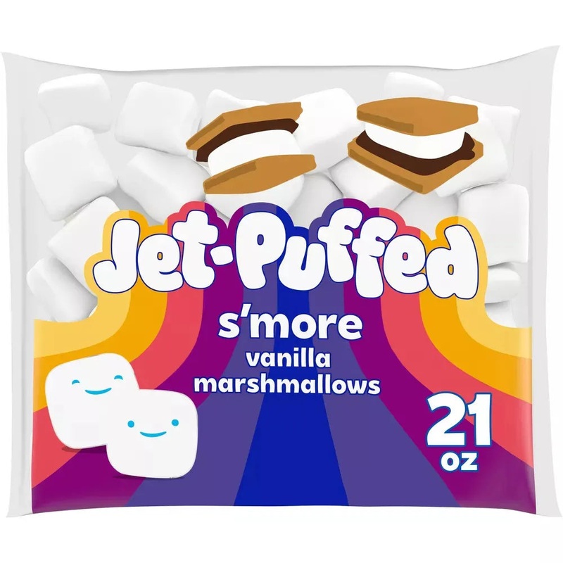 Jet-Puffed S’more Marshmallows: 21-Ounce Bag