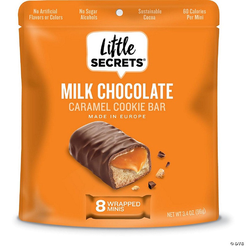 Little Secrets LLC Chocolate Bar Milk Salted Caramel 3.4oz Pack of 6