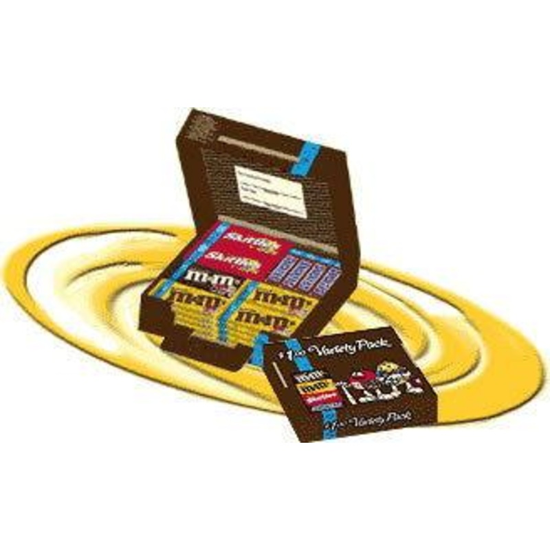 M&M Mars Variety $1 Fundraising Candy Variety Pack