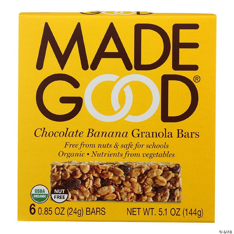 Made Good Granola Bar – Chocolate Banana – Case of 6 – 5 oz.