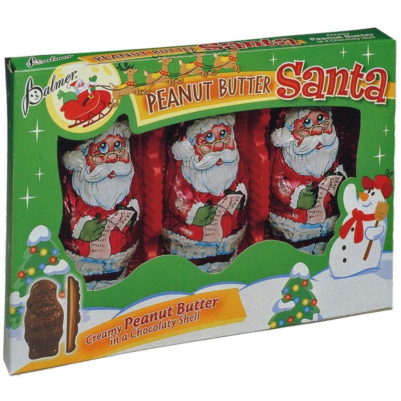 Peanut Butter Santas 3 Packs