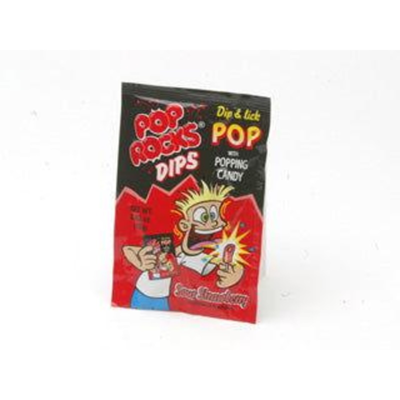 Pop Rocks Strawberry Dips
