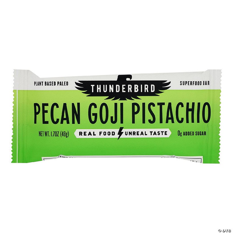 Thunderbird – Bar Pecans Goji Pistachio – Case of 12-1.7 OZ