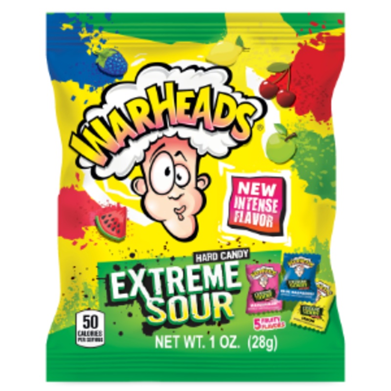 Warhead Sour 1oz Assorted 12ct