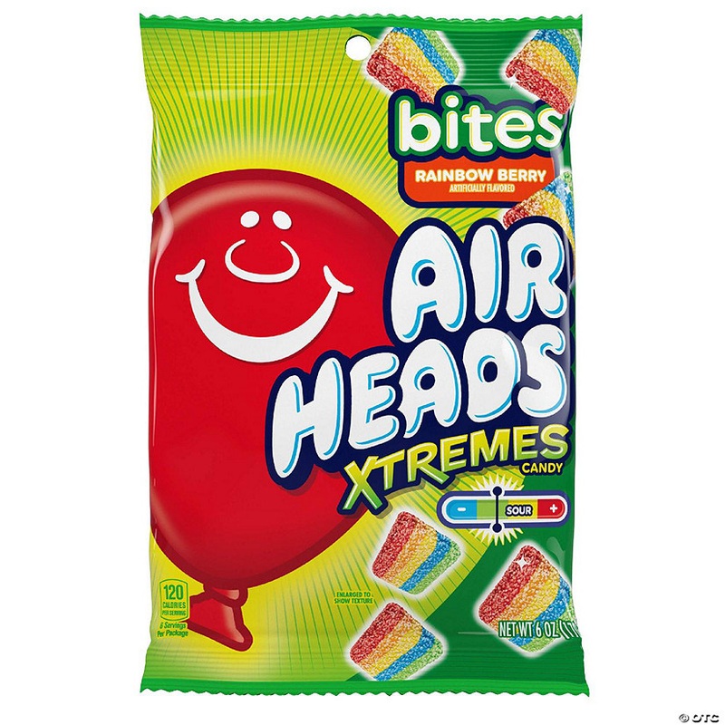 Xtreme Bites Rainbow Berry, Party, 6oz (Case of 12)
