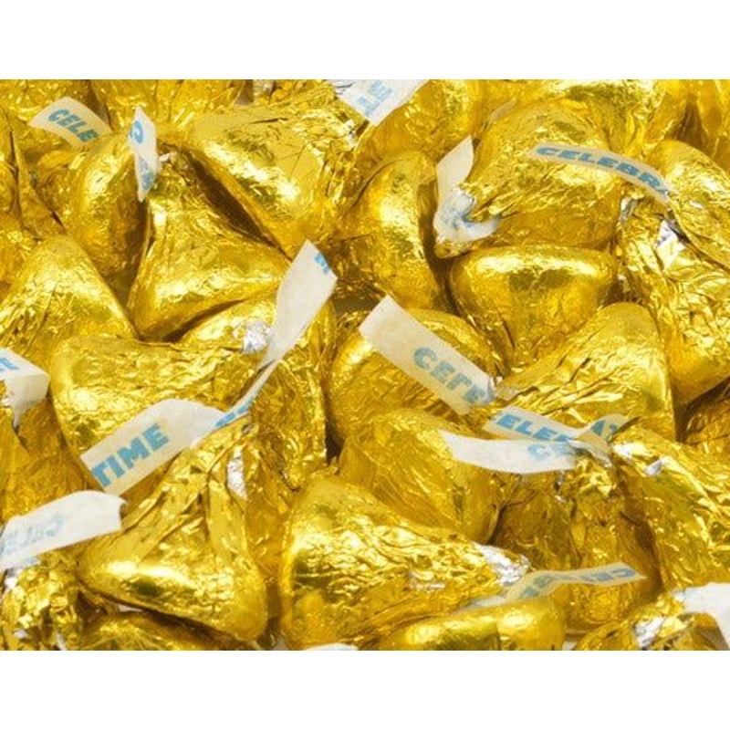 Yellow Hershey’s Kisses Bulk