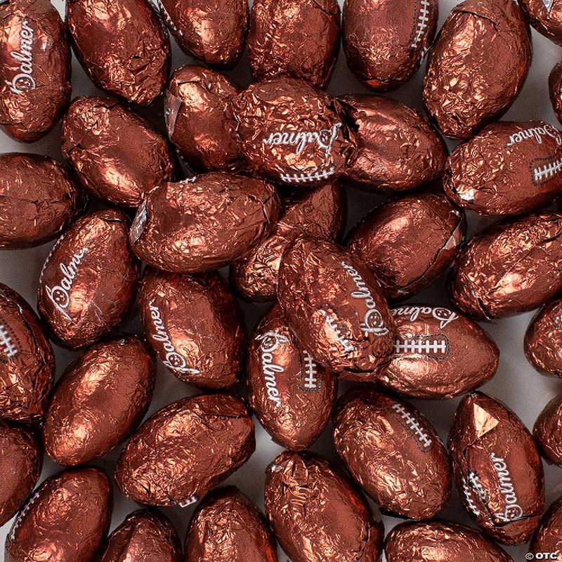 184 Pcs Milk Chocolate Footballs Candy