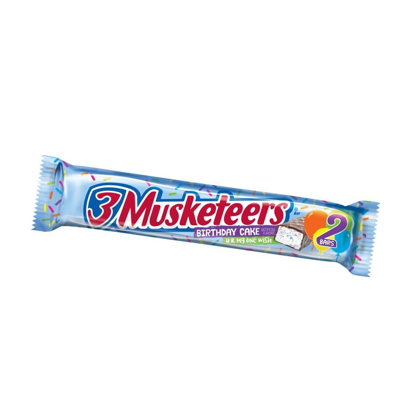 3 Musketeers Birthday Cake Share Size