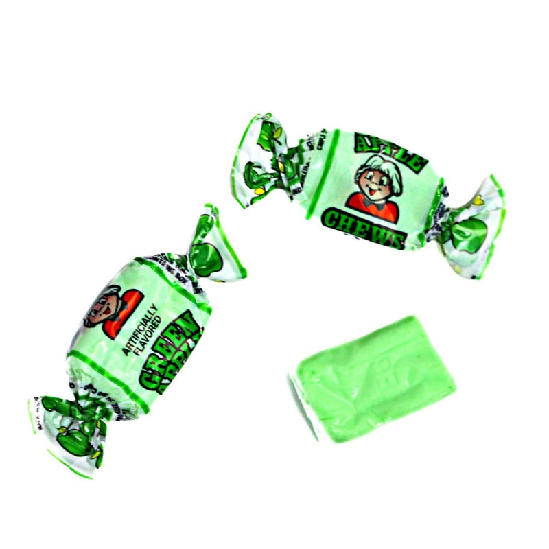Alberts Fruit Chews Green Apple 240ct