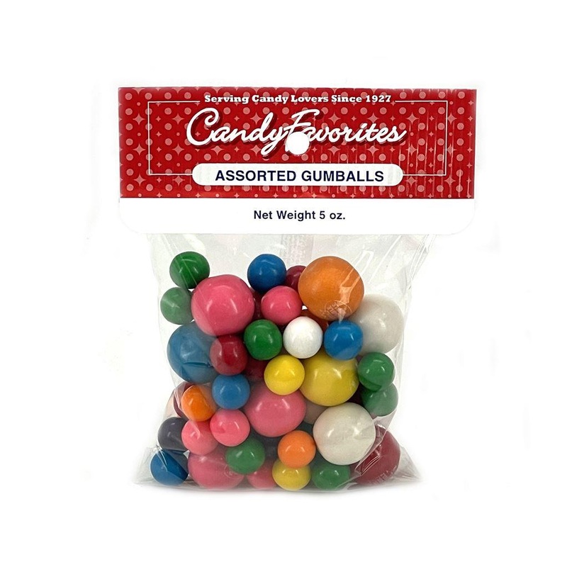 Assorted Gumballs 5 oz. Bags