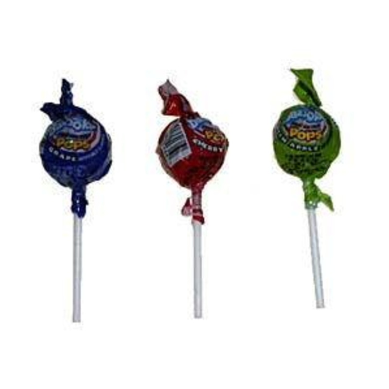 Bazooka Bubble Gum Lollipops